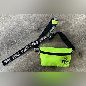 Victoria’s Secret Pink Fanny Pack Neon Green Belt Bag